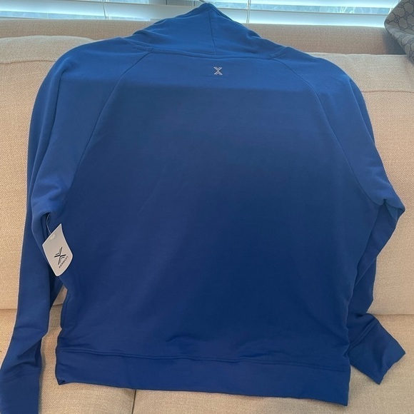 Xersion | Funnel Neck Long Sleeve Sweatshirt (Sz L) - Picture 6 of 7